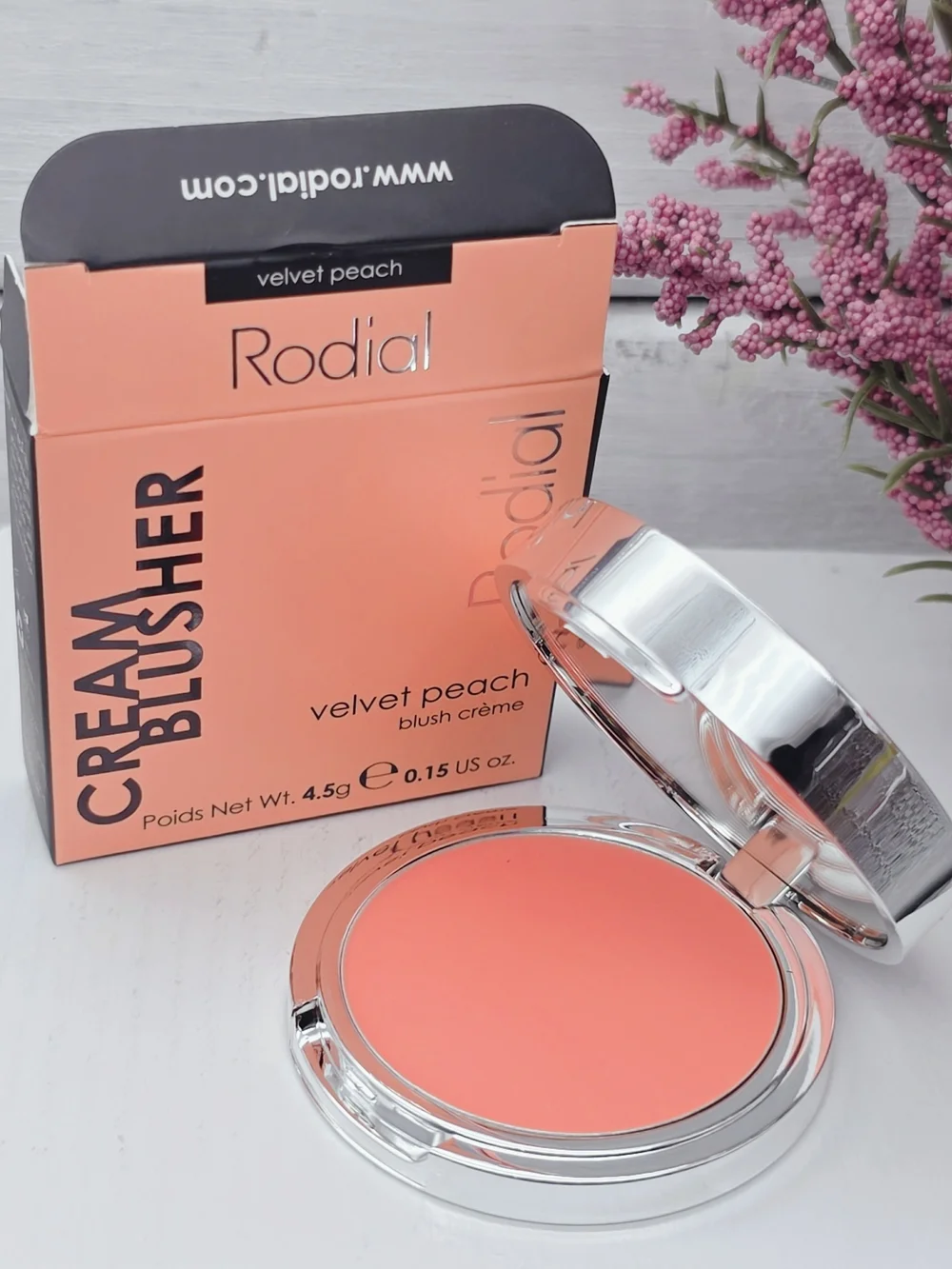 Rodial Velvet Peach Cream Blusher - Peach